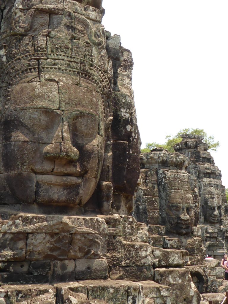 Detail of Bayon Temple