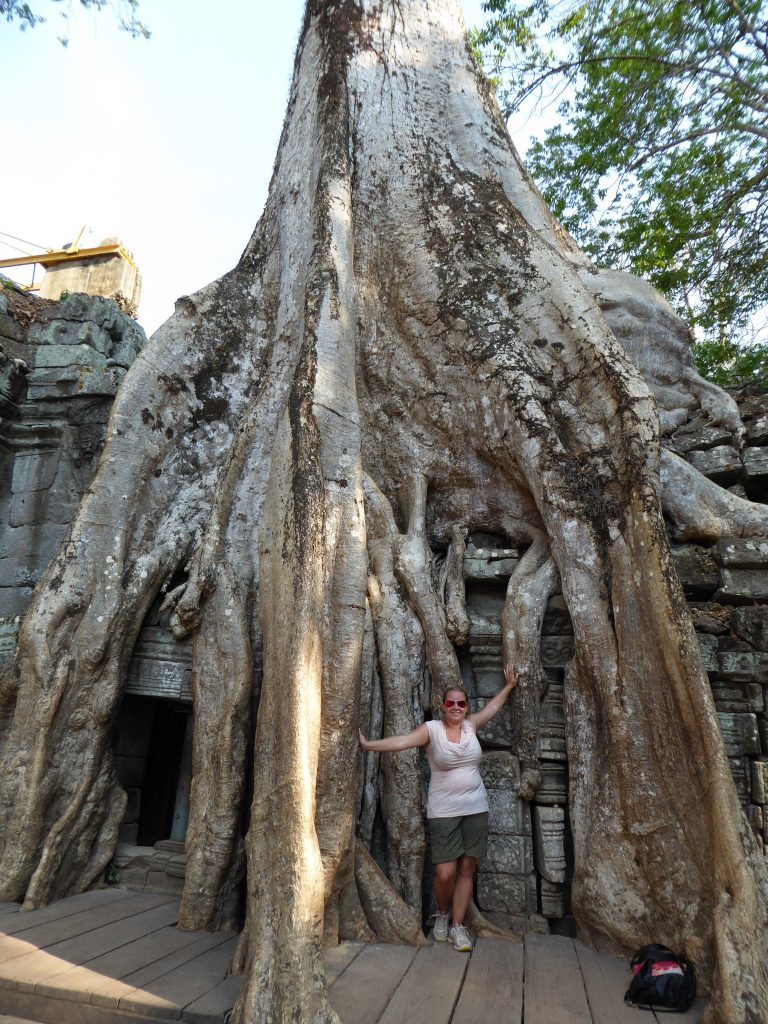 Nature is definitely fighting back! That is a big fucking tree at Ta Phrom Temple